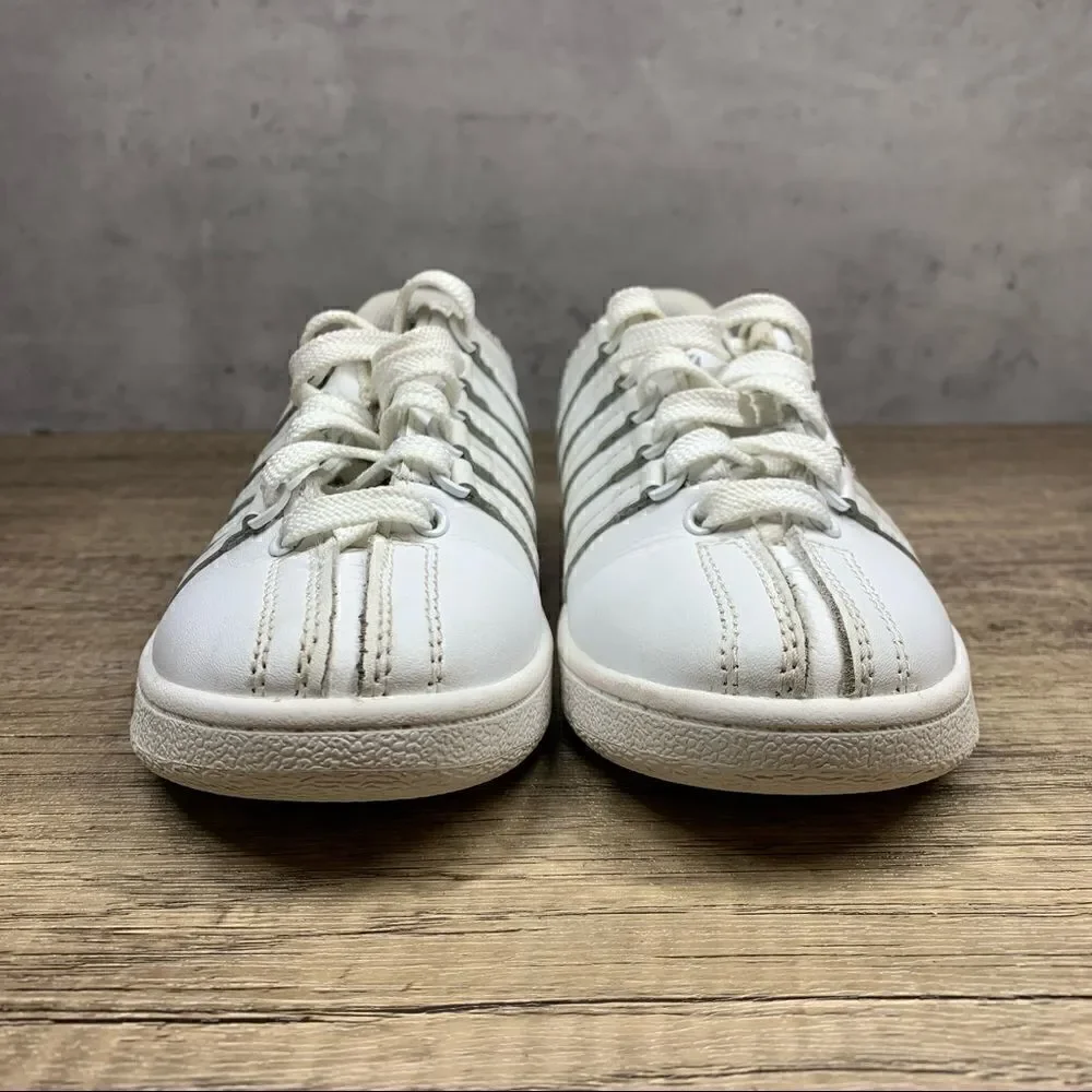 K-Swiss unisex~ kids sneakers~White~Size 13.5‎